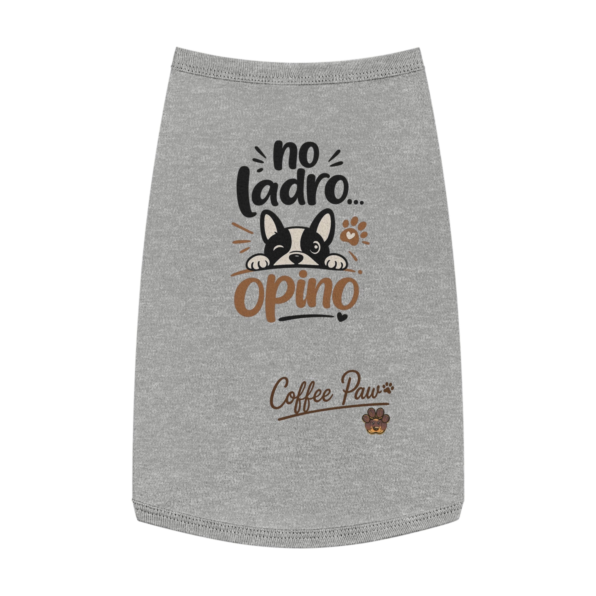 Camiseta para Mascotas “No Ladro, Opino”
