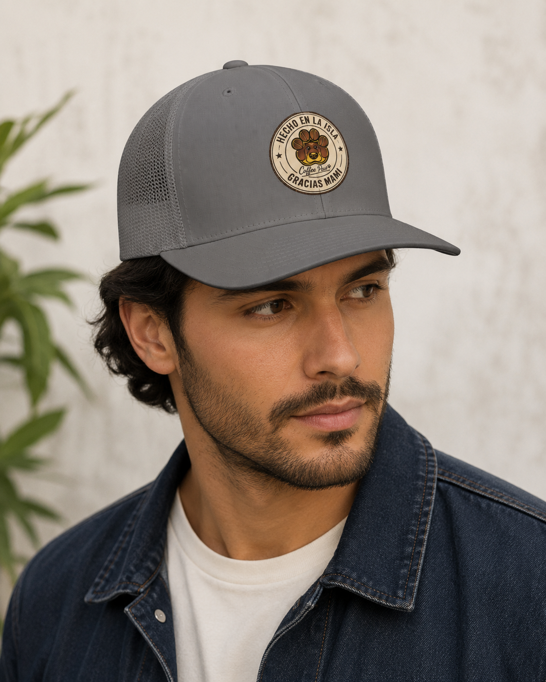 Gorra Trucker “Hecho en la isla” Gracias Mami