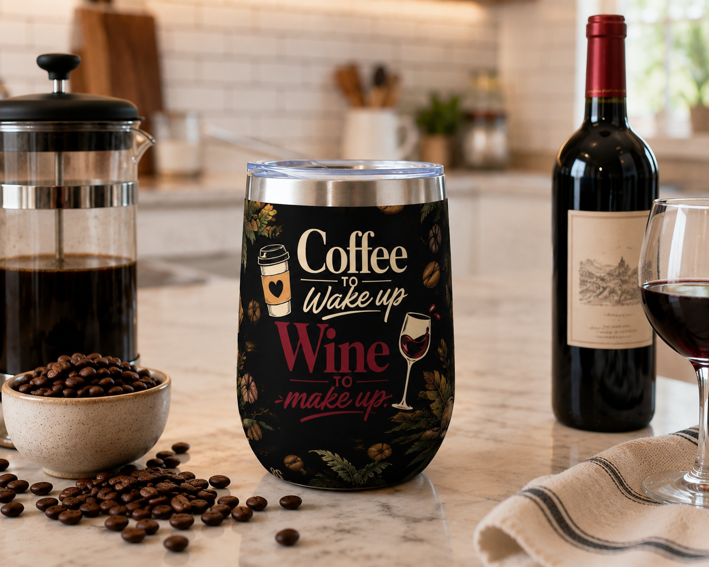 Stainless Steel Cup Wine Tumbler