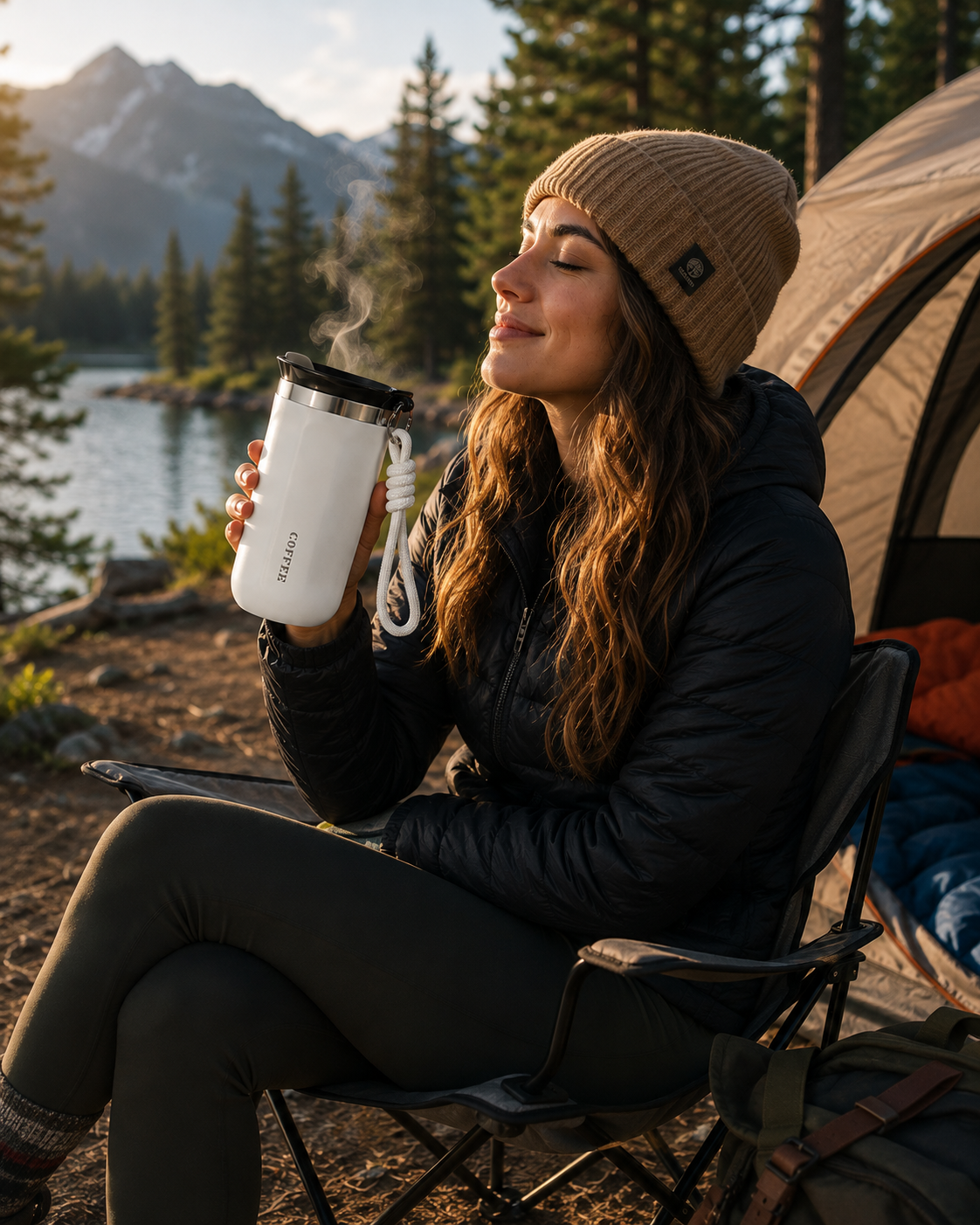 Termo Coffee Paw para Bebidas Calientes y Frías – Acero Inoxidable 304