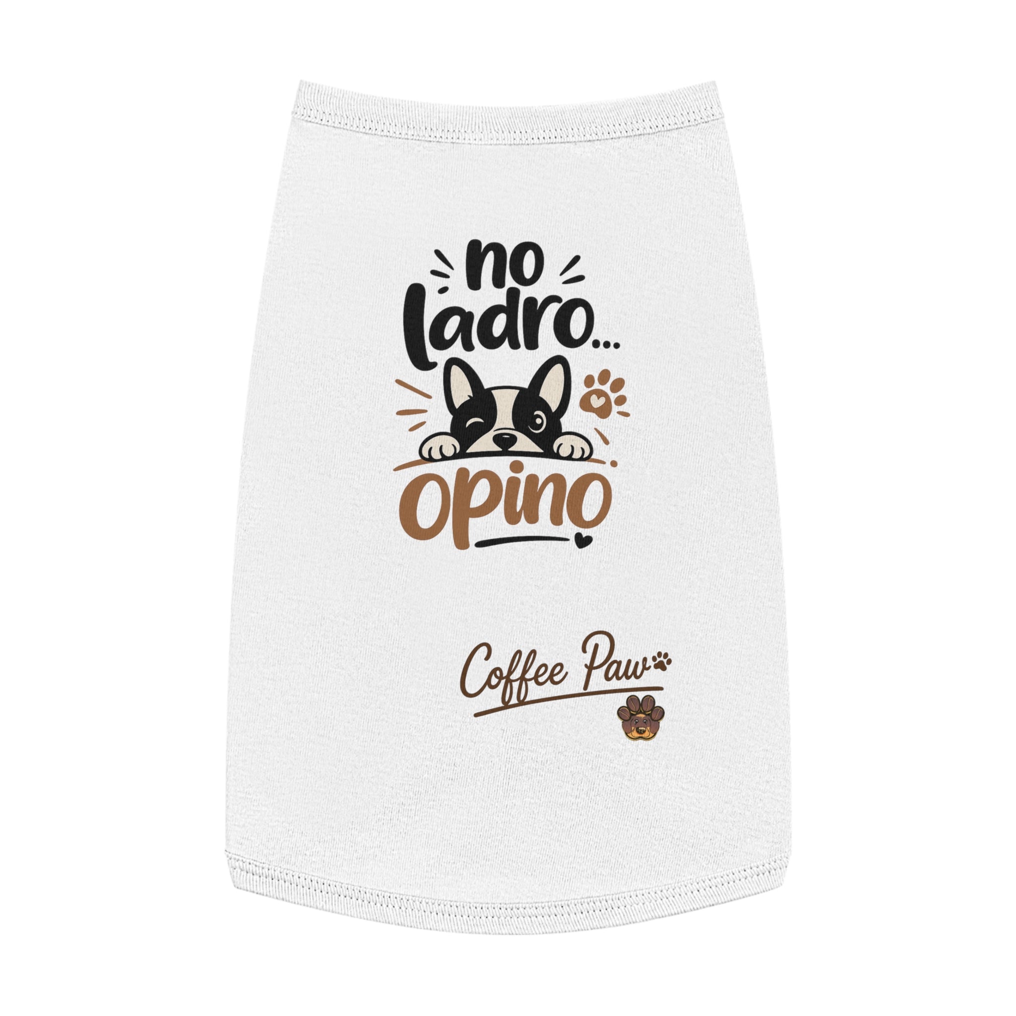 Camiseta para Mascotas “No Ladro, Opino”