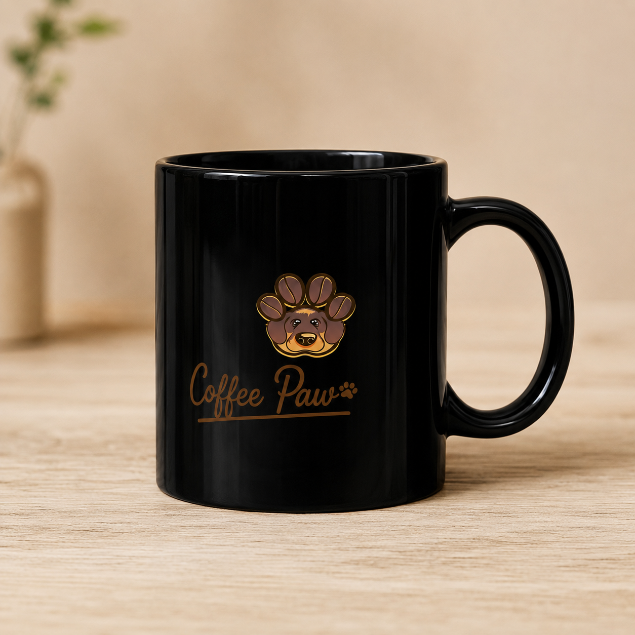 Taza – "Coffee Paw" (11oz, 15oz)