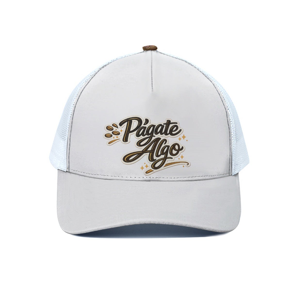 Gorra frase boricua “ Págaté algo” - Vintage Trucker Hat