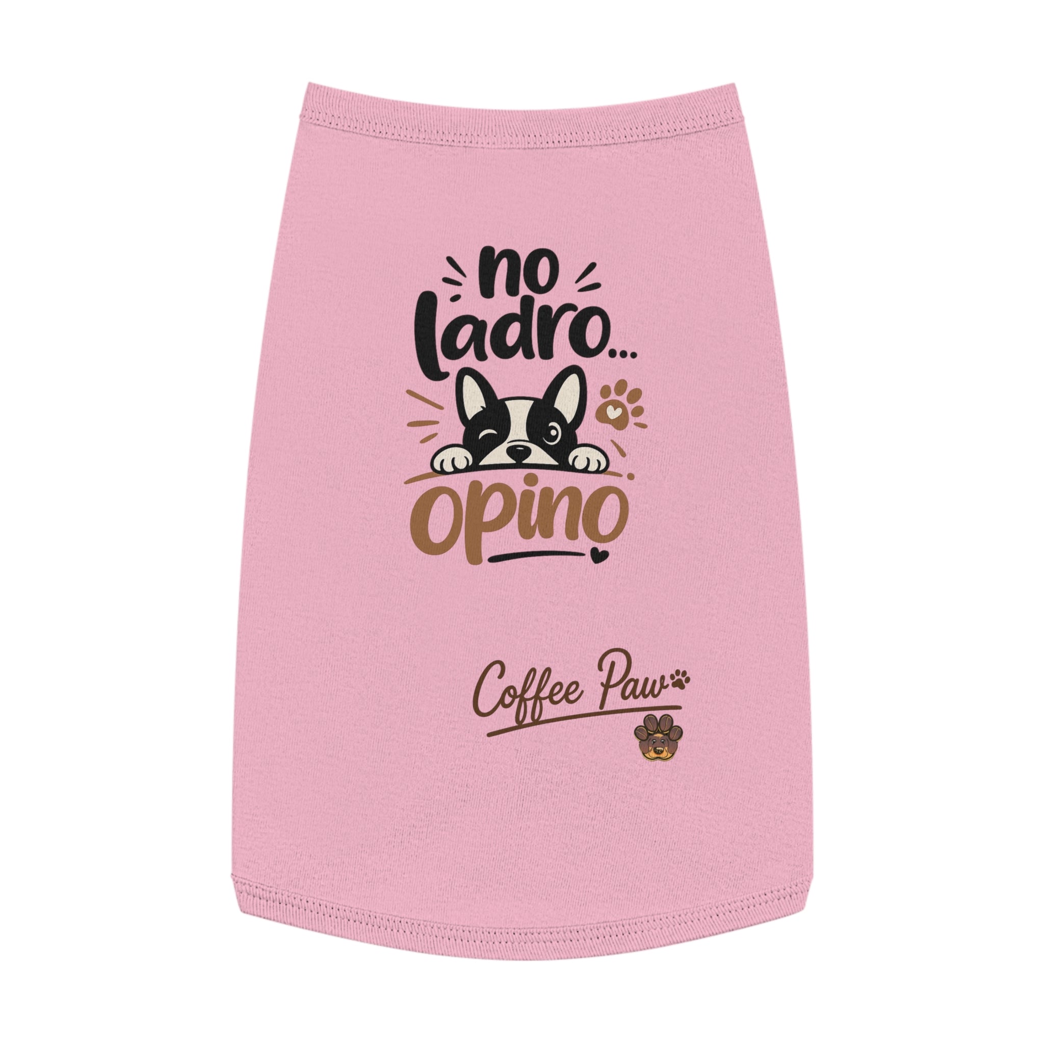 Camiseta para Mascotas “No Ladro, Opino”