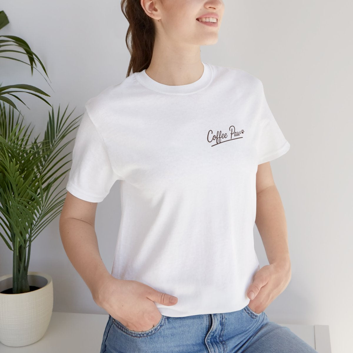 T- Shirt Unisex - Coffe Paw “Cafe Primero, Drama Después”