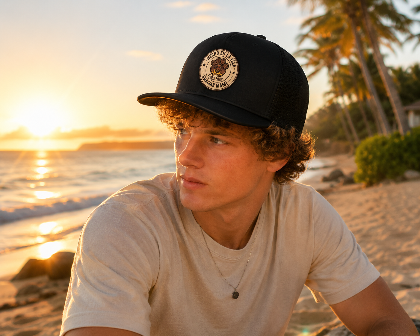 Gorra Trucker “Hecho en la isla” Gracias Mami