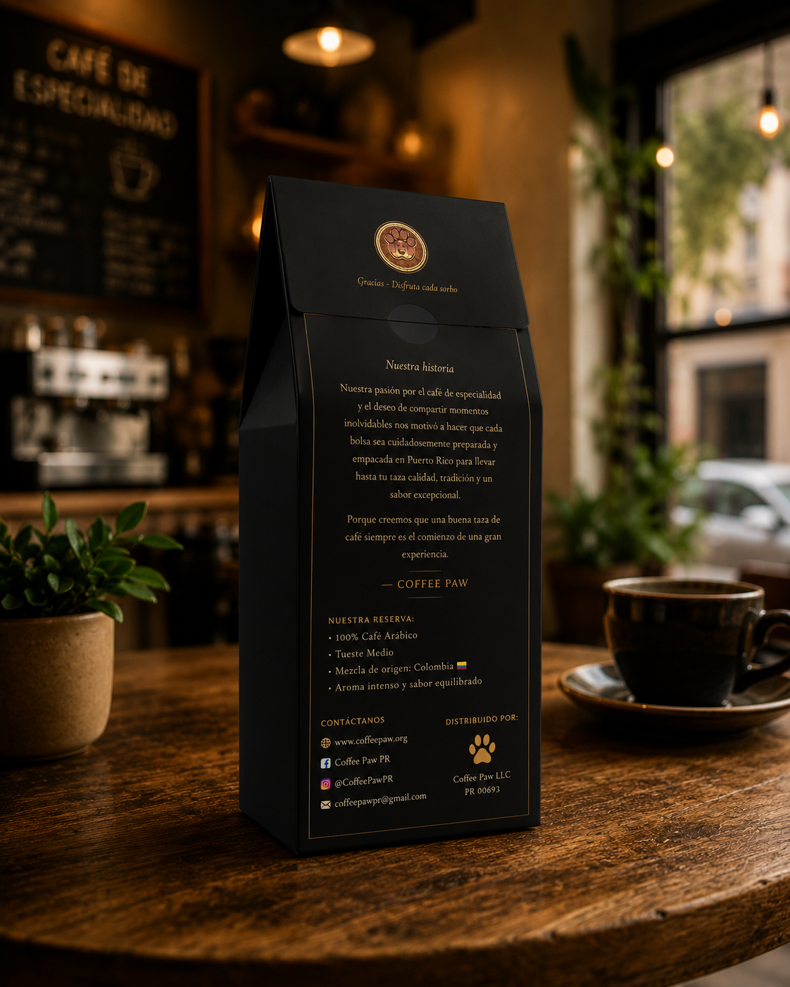 RESERVE COFFEE - Smoothness of Origin - Colombia